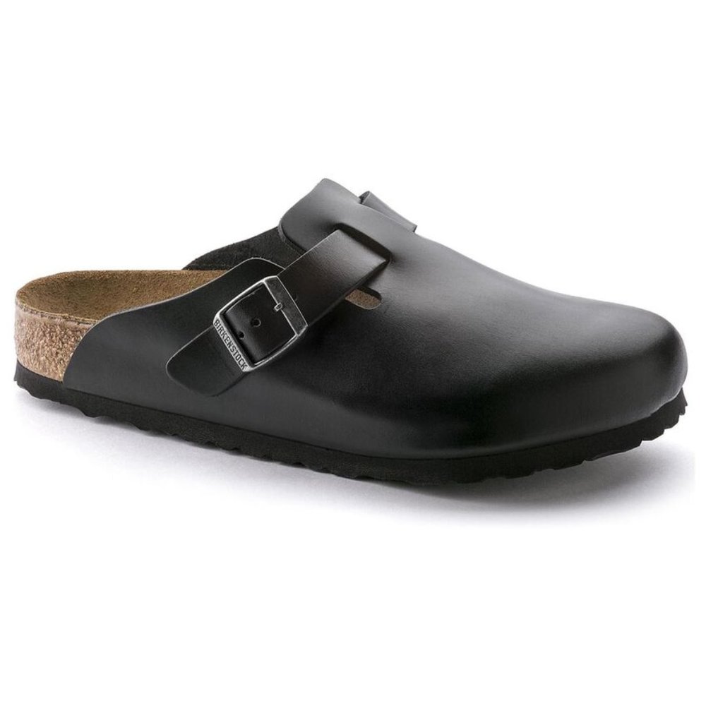 Birkenstock Boston Soft Footbed Black